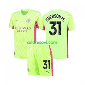 Manchester City Ederson Moraes 31 Golmanski Treći Dječji Nogometni Dres 2023-2024